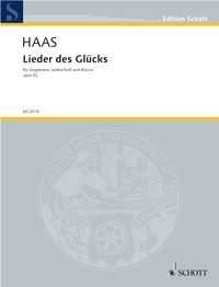 Lieder des Glucks op. 52 : 7 Gedichte aus der Gedichtsammlung Der bluhende Garten