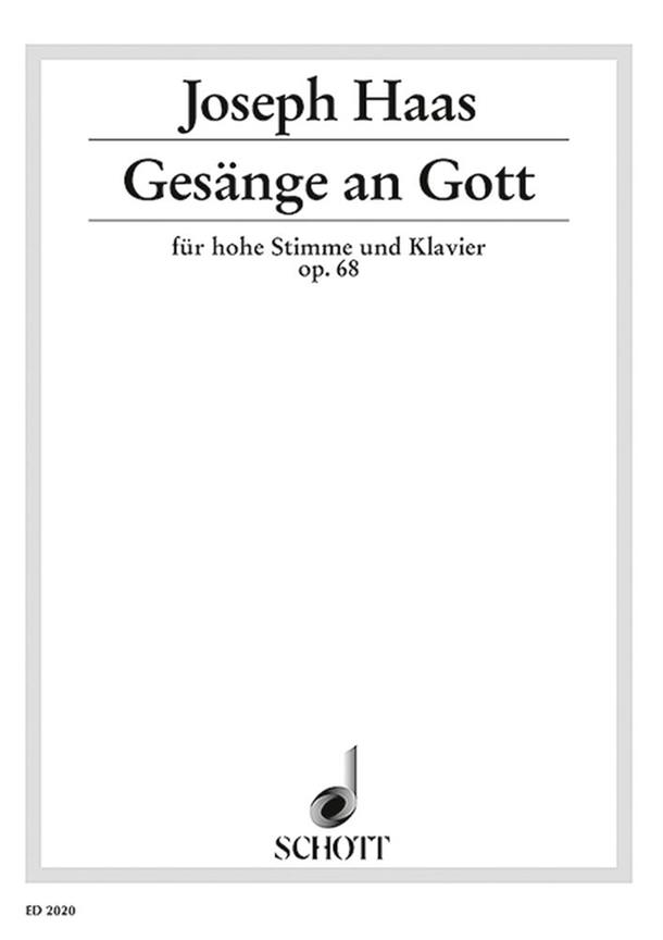 Gesange an Gott op. 68 : 6 Poems