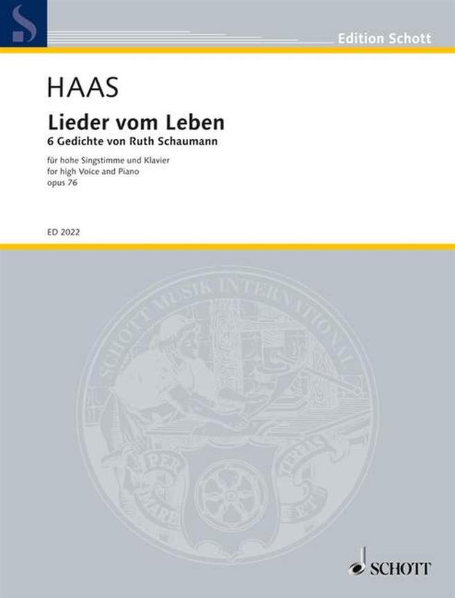 Lieder vom Leben op. 76 : 6 Poems