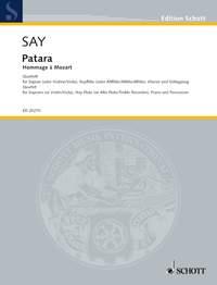 Patara op. 17 : Hommage à Mozart (KV 331)
