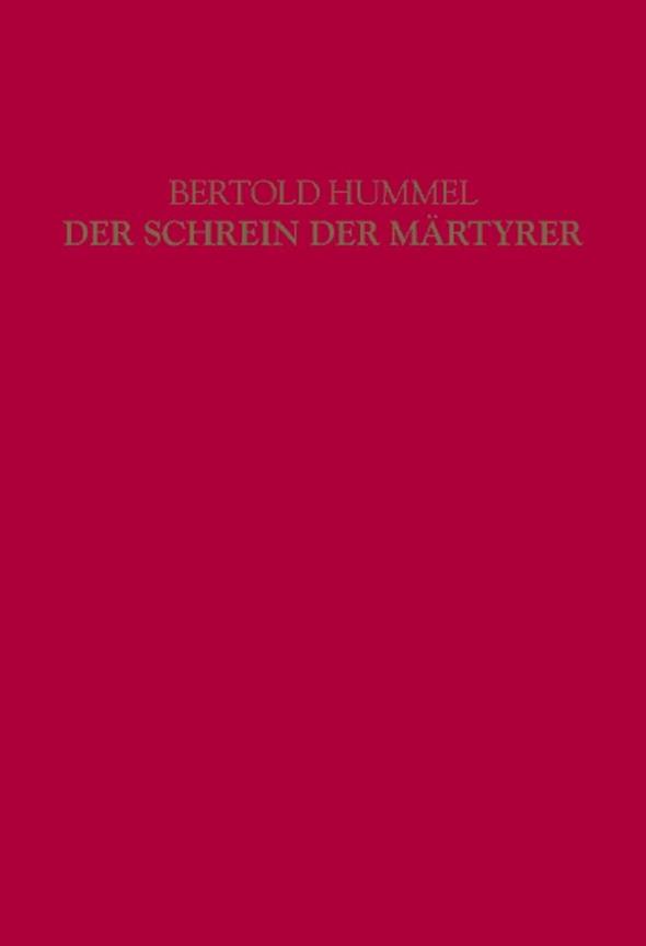 Der Schrein der Martyrer op. 90 : Oratorium