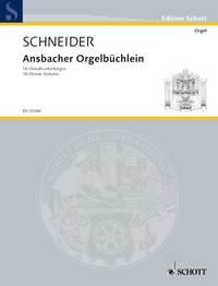 Ansbacher Orgelbuchlein : 18 Choral Settings