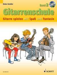 Gitarrenschule Band 2 : Gitarre spielen mit Spaß und Fantasie - Neufassung