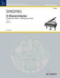 5 Pieces for Piano op. 97