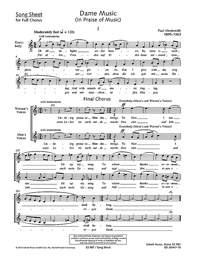Dame Music : In Praise of Music