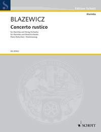 Concerto rustico : piano reduction with solo part