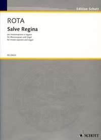Salve Regina : for mezzo-soprano and organ