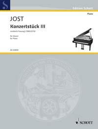 Konzertstuck III : revised Version
