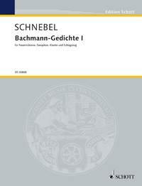 Ultima speranza : (Bachmann Poems I)