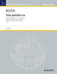 Tota pulchra es : Mottetto per soprano, tenore e organo