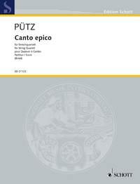 Canto epico : for String Quartet