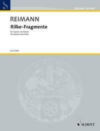 Rilke-Fragmente : Lyrics by Rainer Maria Rilke