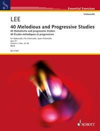 40 Melodious and Progressive Studies op. 31 Band 2 : Nos. 21-40
