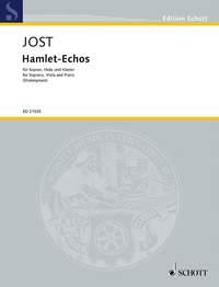 Hamlet Echoes : for soprano, viola and piano