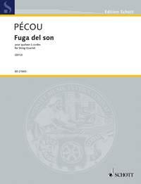 Fuga del son : for string quartet