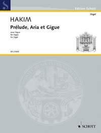 Prélude, Aria et Gigue