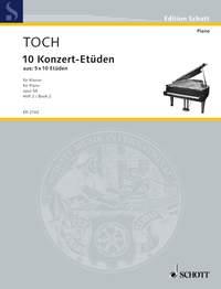 10 Concert Etudes op. 55 Band 2 : Nos 6-10