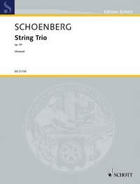String Trio op. 45 : revised edition by Jacques-Louis Monod