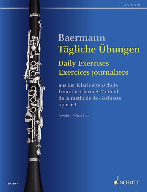 Daily Exercises op. 63 : from the Clarinet Method