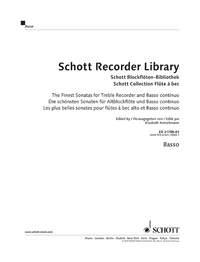Schott Recorder Library : The Finest Sonatas