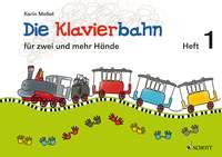 Die Klavierbahn - Paket : Schule für zwei und mehr Hände
