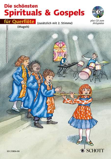 The Most Beautiful Spirituals & Gospels : arranged very easy