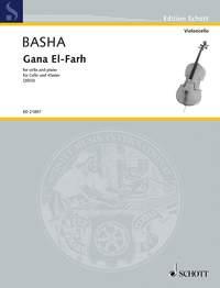 Gana El-Farh : for cello and piano