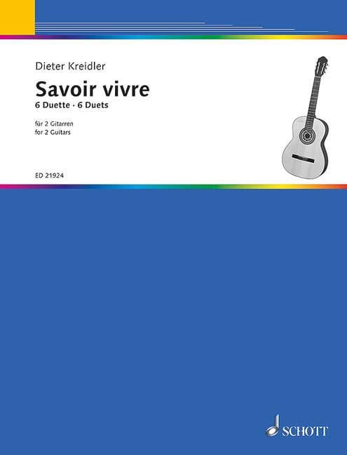 Savoir vivre : 6 Duets for 2 Guitars