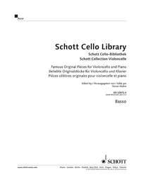 Schott Cello Library : Famous Original Pieces