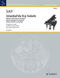 Winter Morning in Istanbul op. 51b : for piano four hands