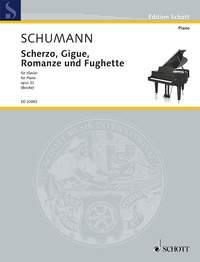 Scherzo, Gigue, Romanze und Fughette op. 32 : Urtext. Based on Robert Schumann. Neue Ausgabe sämtlicher Werke, Band III/1/5