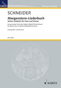 Morgenstern-Liederbuch : Sieben Gedichte für Chor und Klavier