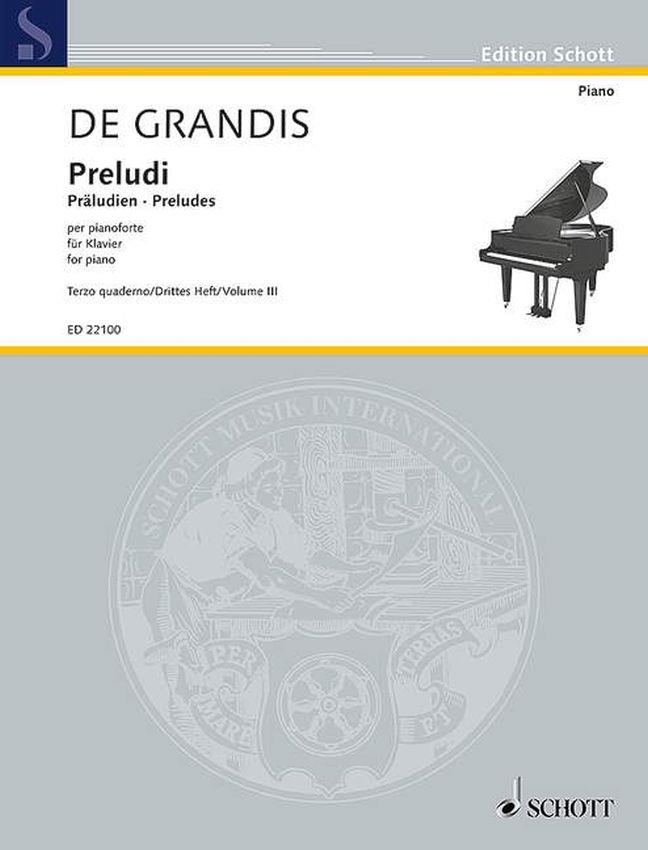 Preludi Band 3 : Terzo quaderno