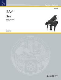 Ses op. 40b : Ballad for piano