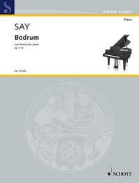Bodrum op. 41b : Jazz fantasy for piano