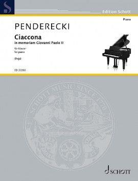 Ciaccona - In memoriam Giovanni Paolo II : aus ?Polnisches Requiem?