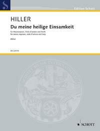 Du meine heilige Einsamkeit : Cycle based on Rainer Maria Rilke
