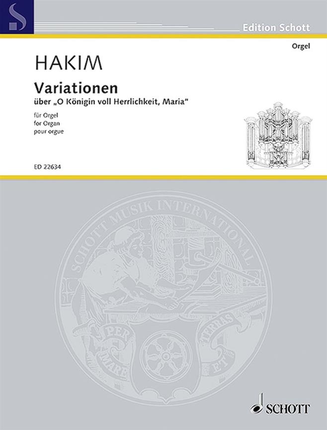 Variationen O Königin voll Herrlichkeit, Maria