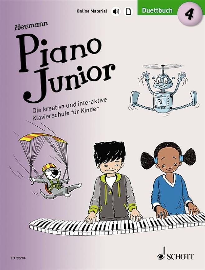 Piano Junior: Duettbuch 4 Band 4 : Vierhändiges Spielbuch zur Klavierschule