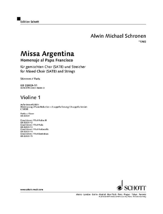 Missa Argentina : Homenaje Al Papa Francisco