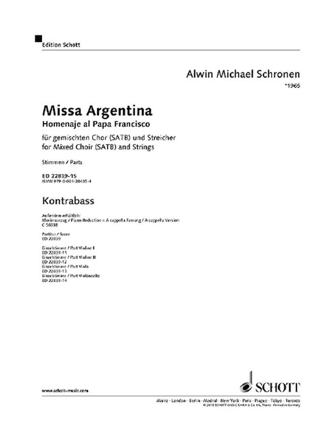 Missa Argentina : Homenaje Al Papa Francisco