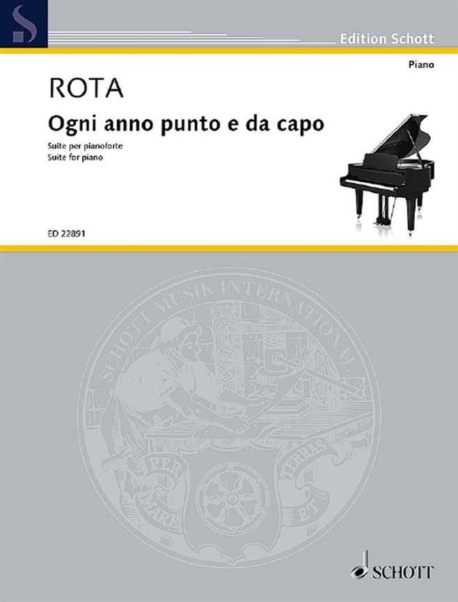 Ogni Anno Punto E Da Capo : Suite Per Pianoforte