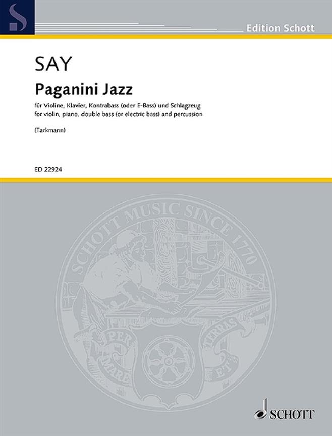 Paganini Jazz op. 5c : Variationen über die Caprice Nr. 24 im Stil des Modern Jazz