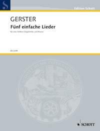 5 einfache Lieder
