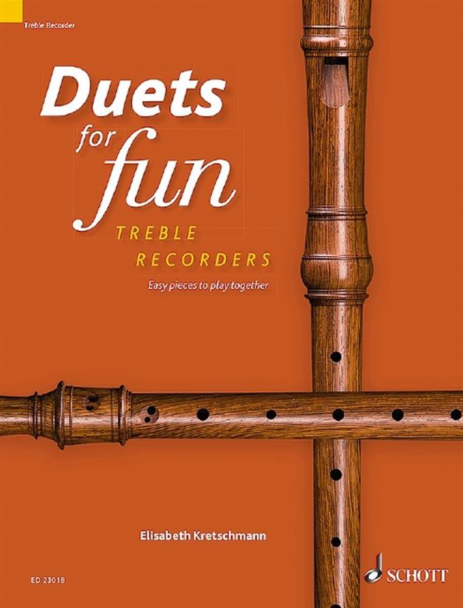 Duets for fun: Treble Recorder : Easy pieces to play together