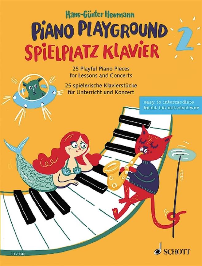 Spielplatz Klavier Band 2 : 25 Spielerische Klavierstücke Für Unterricht und Konzert