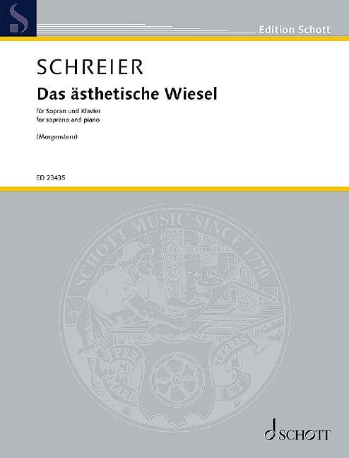 Das ästhetische Wiesel : based on a poem by Christian Morgenstern