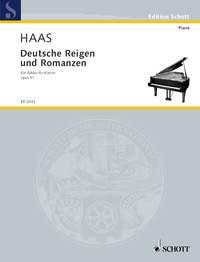 Deutsche Reigen und Romanzen op. 51 : Ein Zyklus