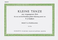 Kleine Tanze 2-3Blf.