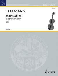 6 Sonatinen : für Violine und B.C. - Neuausgabe Urtext